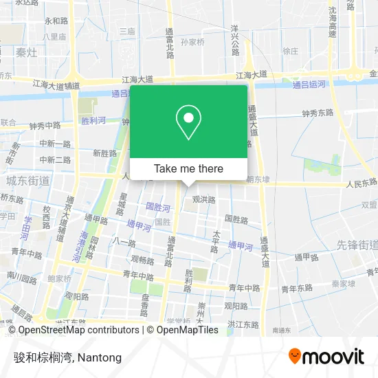 骏和棕榈湾 map