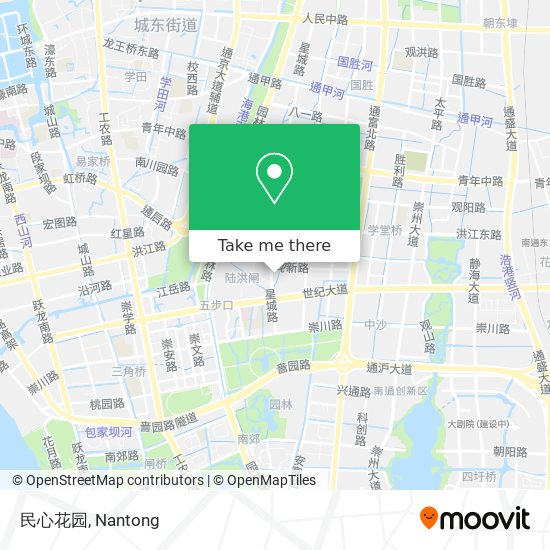 民心花园 map