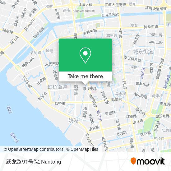 跃龙路91号院 map