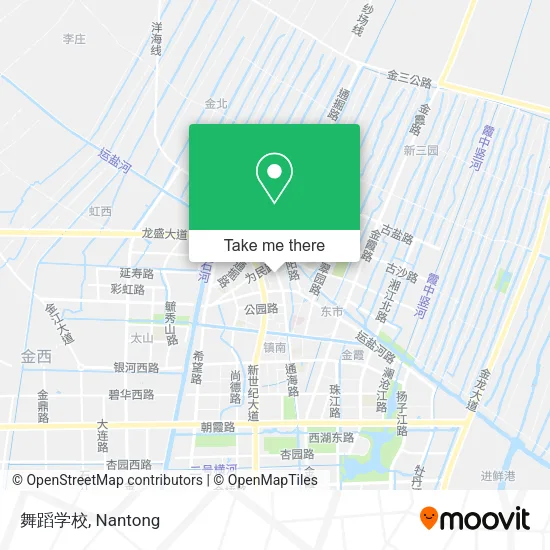 舞蹈学校 map