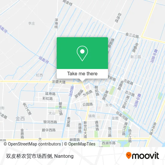 双皮桥农贸市场西侧 map