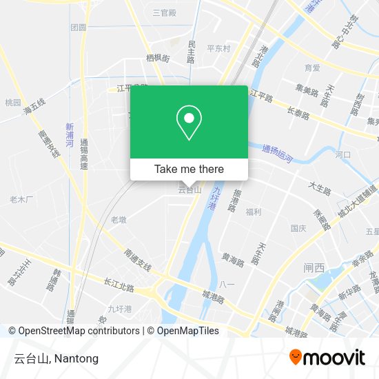 云台山 map