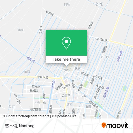艺术馆 map