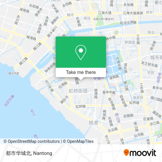 都市华城北 map