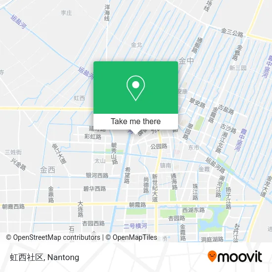 虹西社区 map