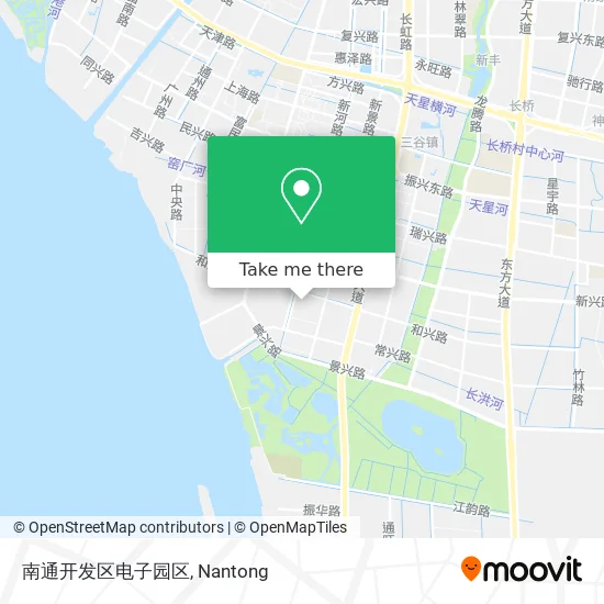 南通开发区电子园区 map