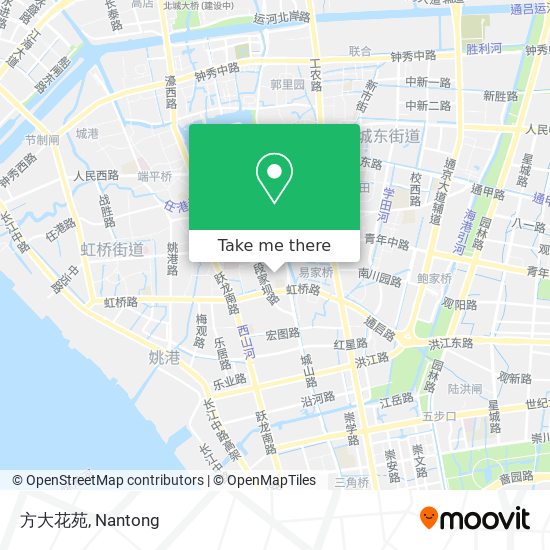 方大花苑 map