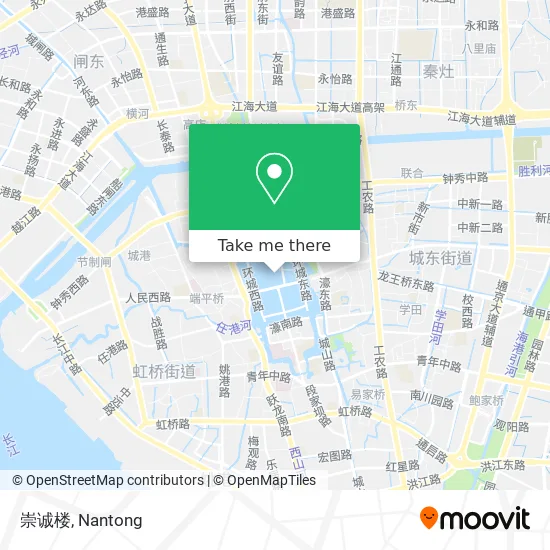 崇诚楼 map