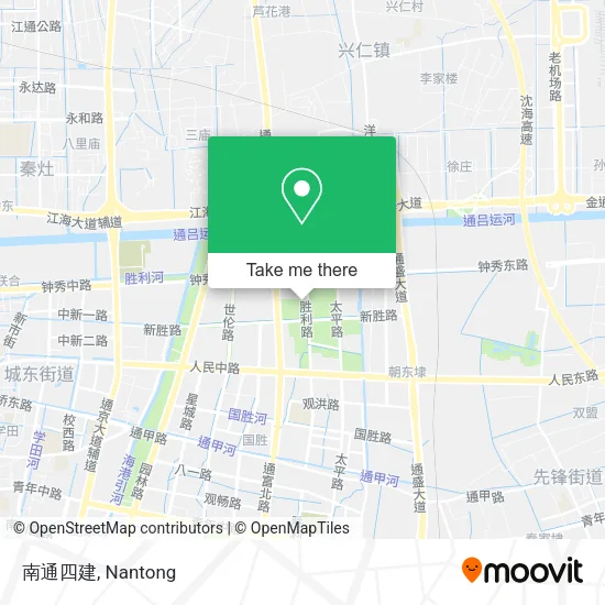 南通四建 map