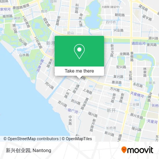 新兴创业园 map