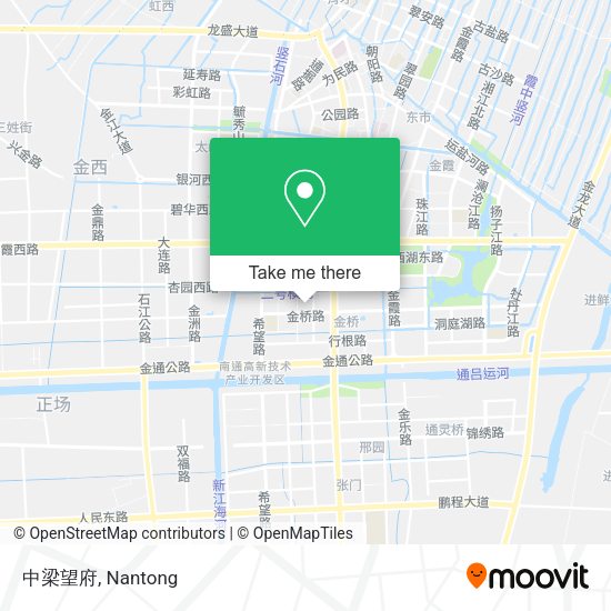 中梁望府 map