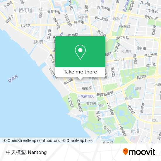 中天模塑 map
