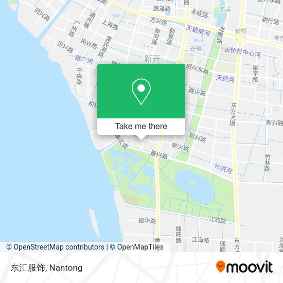 东汇服饰 map