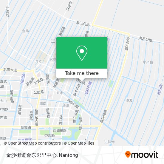 金沙街道金东邻里中心 map
