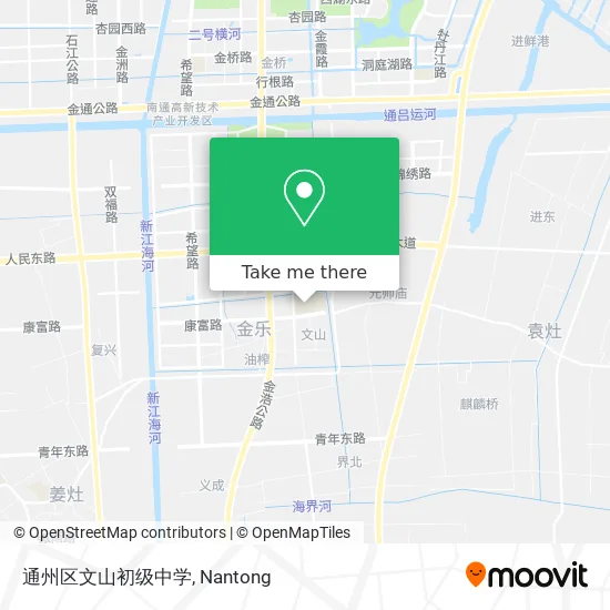 通州区文山初级中学 map
