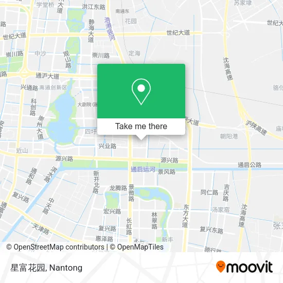 星富花园 map
