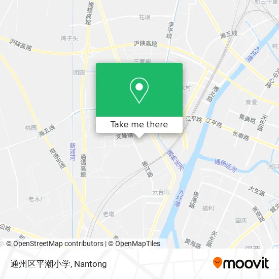 通州区平潮小学 map
