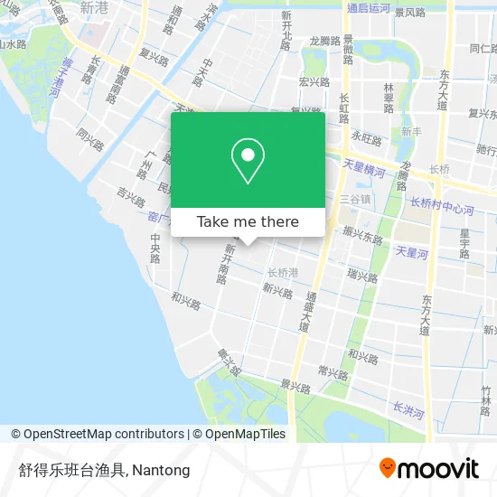 舒得乐班台渔具 map