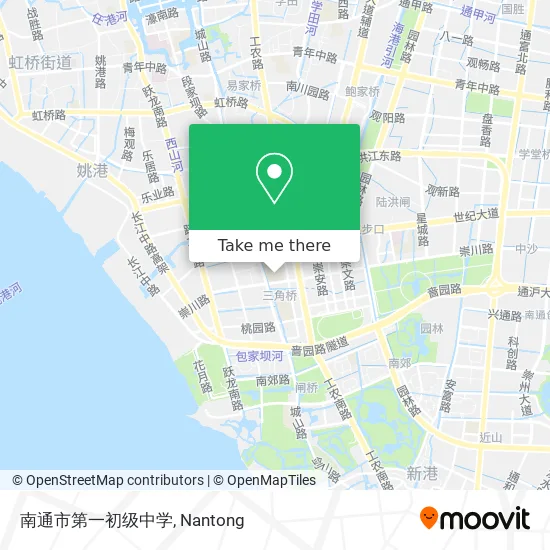 南通市第一初级中学 map