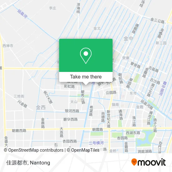 佳源都市 map