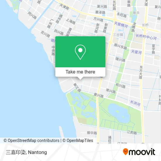 三嘉印染 map