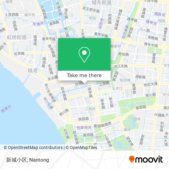 新城小区 map