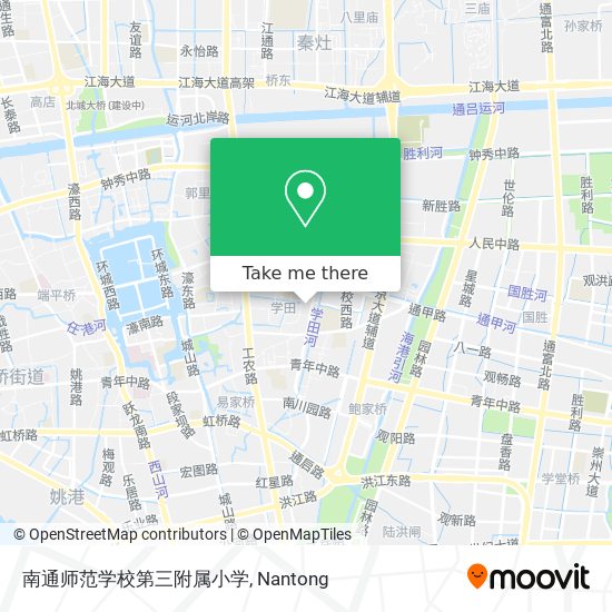 南通师范学校第三附属小学 map