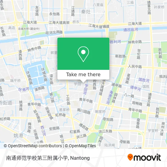 南通师范学校第三附属小学 map