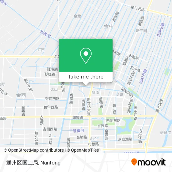 通州区国土局 map