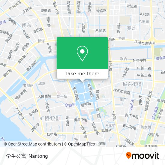 学生公寓 map