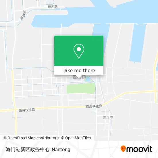海门港新区政务中心 map