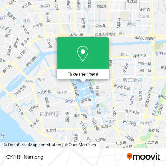 崇学楼 map