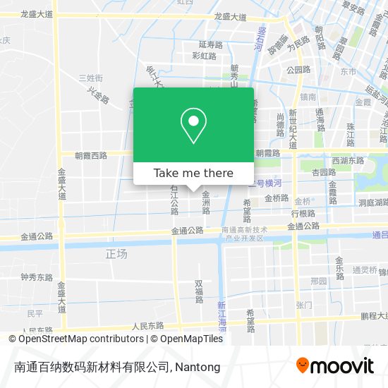 南通百纳数码新材料有限公司 map