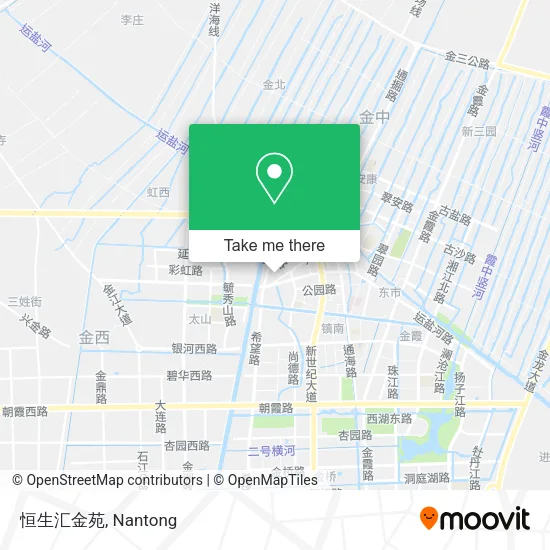恒生汇金苑 map