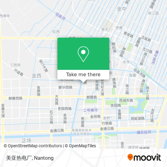 美亚热电厂 map