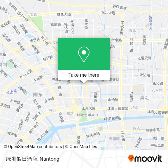 绿洲假日酒店 map