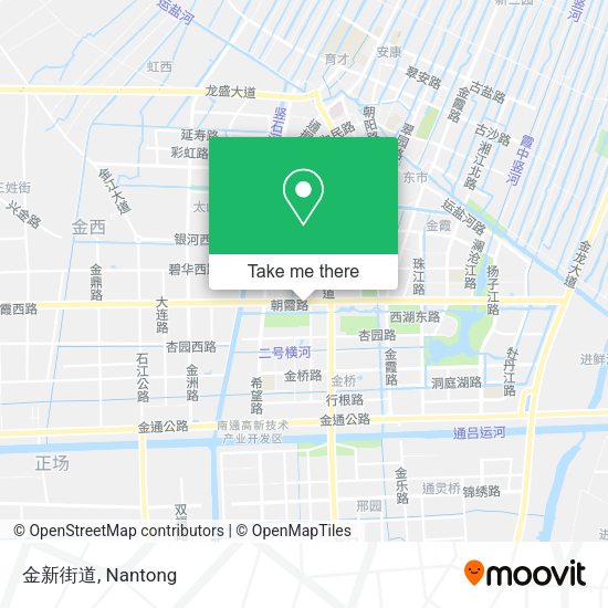 金新街道 map