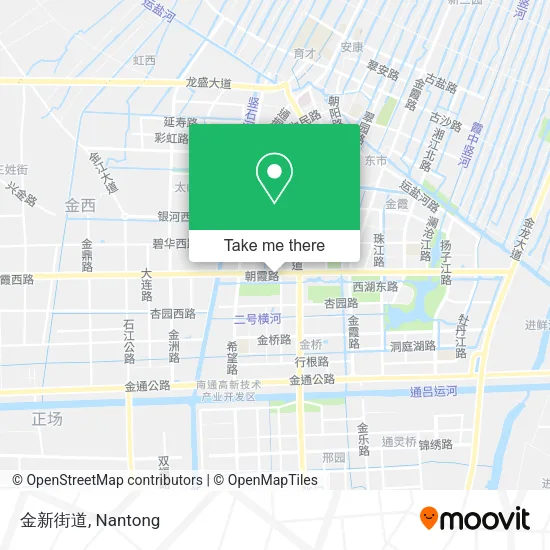 金新街道 map