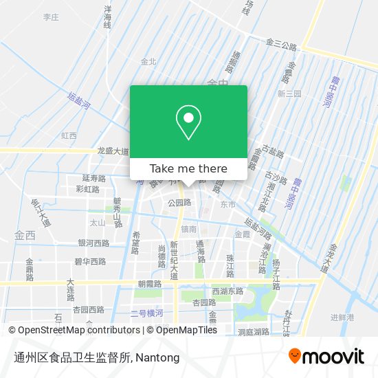 通州区食品卫生监督所 map