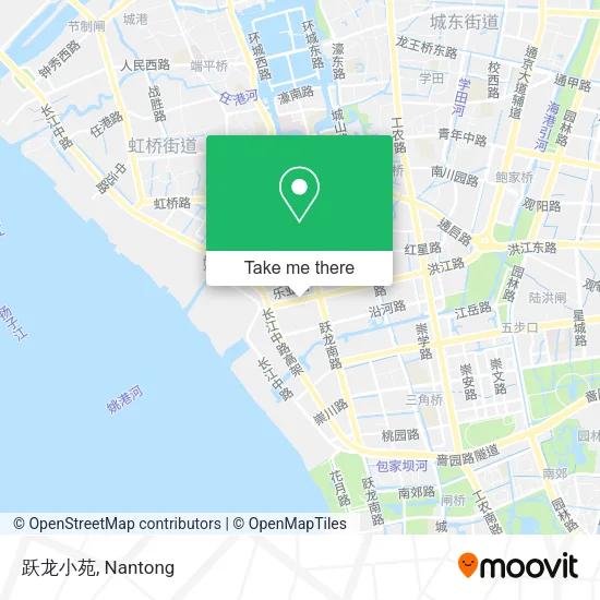 跃龙小苑 map