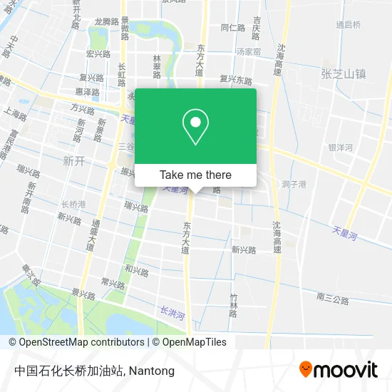 中国石化长桥加油站 map
