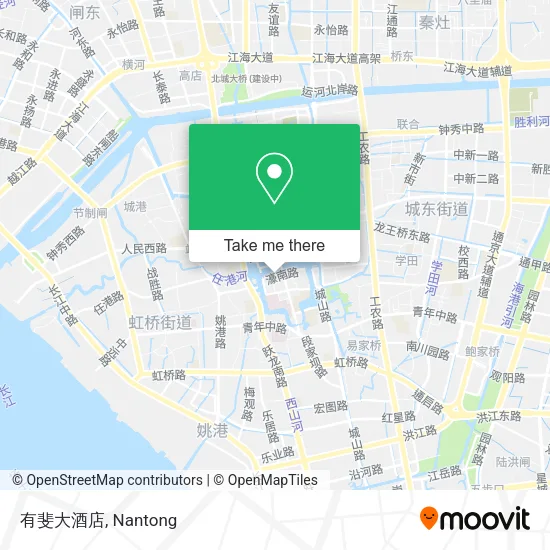 有斐大酒店 map