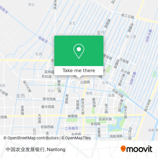 中国农业发展银行 map