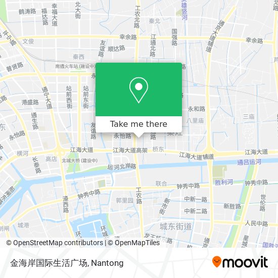 金海岸国际生活广场 map