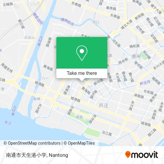 南通市天生港小学 map