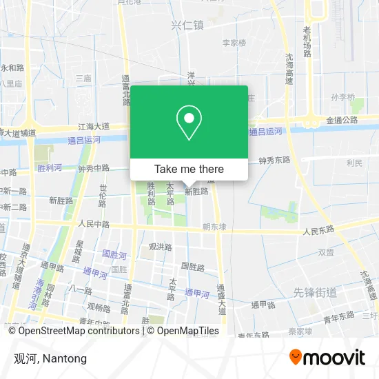 观河 map
