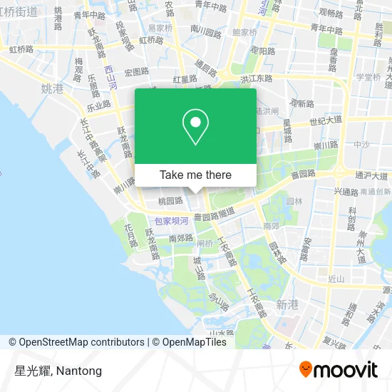 星光耀 map