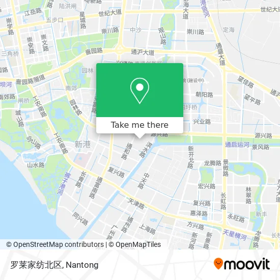 罗莱家纺北区 map