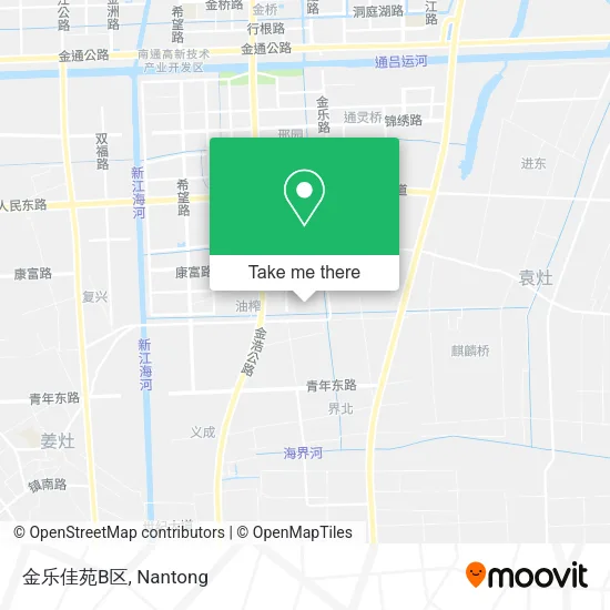 金乐佳苑B区 map