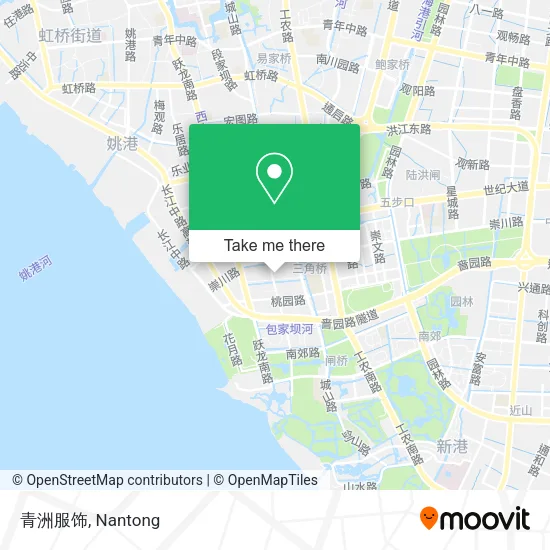 青洲服饰 map